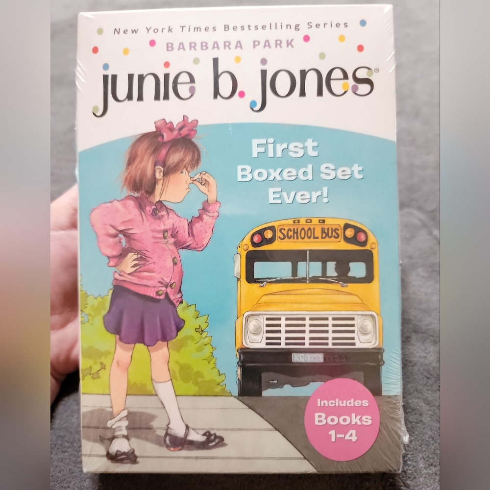 Junie B Jones box set of 4 books, new and sealed by Barbara Park